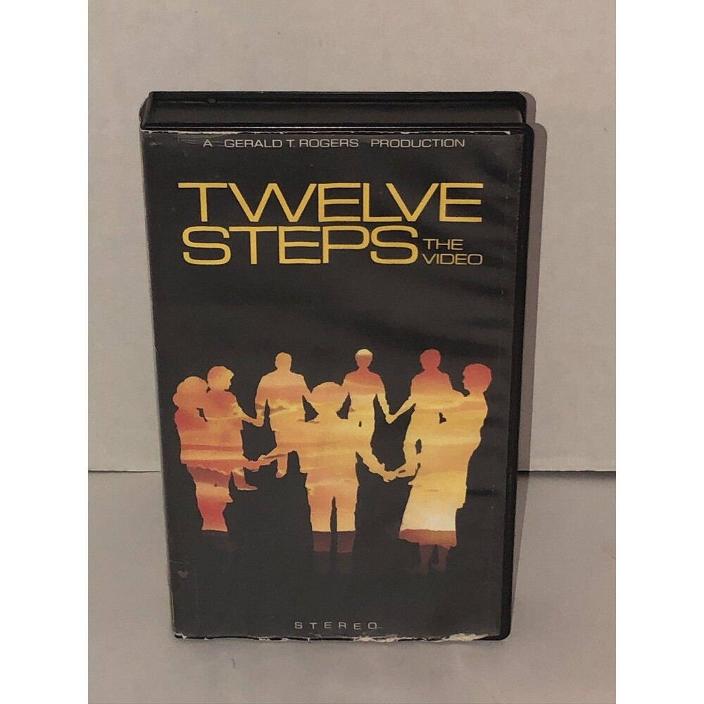 Twelve Steps The Video VHS Gerald T Rogers Productions Alcoholics Anonymous